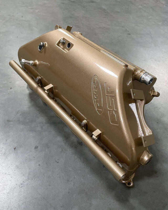 CSF BMW M2/M3/M4 S58 (G8X) Charge-Air Cooler Manifold - Bismark Gold - CSF - part 8233BG - TLNS Motorsports