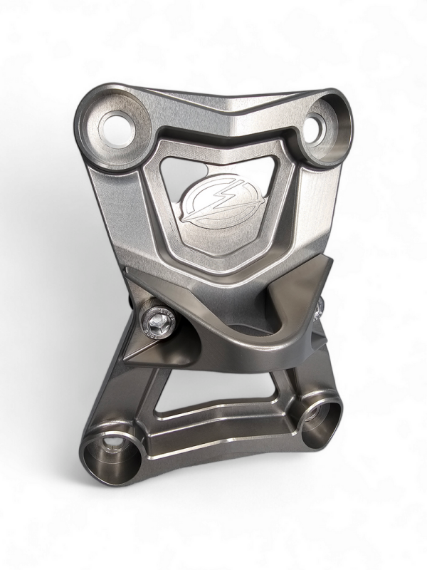 Elektric Offroad 2022-2025 Polaris Rzr Pro R Volt Radius Rod Plate Billet Anodized Gun Metal - Elektric Off Road - part RRP610022 - TLNS Motorsports