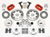 Wilwood Forged Dynalite Front Kit 11.75in Red 40-52 Oldsmobile - Wilwood - part 140-12617-R - TLNS Motorsports