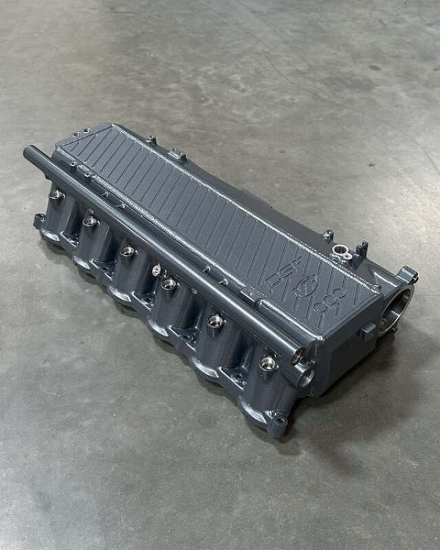 CSF BMW Gen 1 B58 Charge-Air-Cooler Manifold - Turbulence Grey - CSF - part 8300TBG - TLNS Motorsports