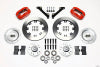 Wilwood Forged Dynalite Front Kit 12.19in Drilled Red 70-78 Camaro - Wilwood - part 140-8582-R - TLNS Motorsports