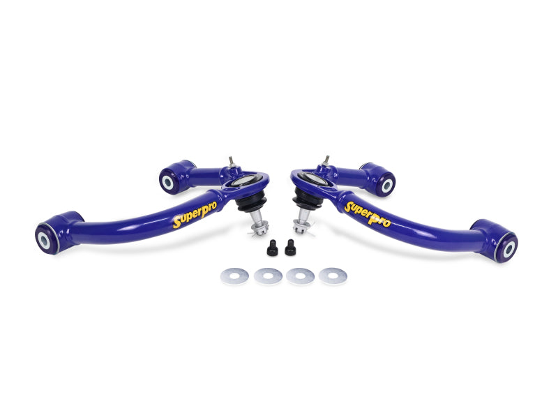 SuperPro 05-23 Toyota Tacoma 4WD Front Upper Fixed Offset Control Arm Set - Superpro - part TRC6471 - TLNS Motorsports