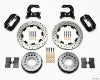 Wilwood Forged Dynalite P/S Rear Kit Drilled Rotor Small Ford 2.66in Offset - Wilwood - part 140-2113-BD - TLNS Motorsports