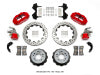 Wilwood Narrow Superlite 4R / MC4 Rear Kit 12.88 Drilled Red Currie Pro-Tour Unit Bearing Floater - Wilwood - part 140-14262-DR - TLNS Motorsports