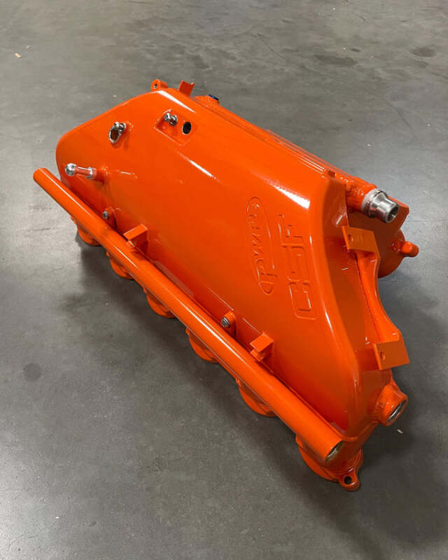 CSF BMW M2/M3/M4 S58 (G8X) Charge-Air Cooler Manifold - Fire Orange - CSF - part 8233FR - TLNS Motorsports