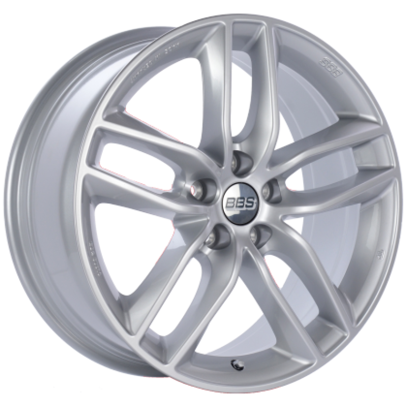 BBS SX 19x8.5 5x114.3 ET45 Sport Silver Wheel -82mm PFS/Clip Required - BBS