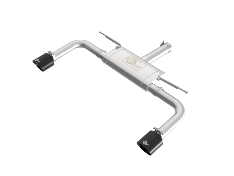 aFe MACHForce XP Exhausts Axle-Back 21-24 BMW 228i 2.0T (SS w/ Black Tips) - aFe - part 49-36355-B - TLNS Motorsports