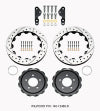 Wilwood Pro-Matrix Rear Kit Drilled 05-12 Mustang GT (2pc Hat/Rtr) - Wilwood - part 140-12468-D - TLNS Motorsports