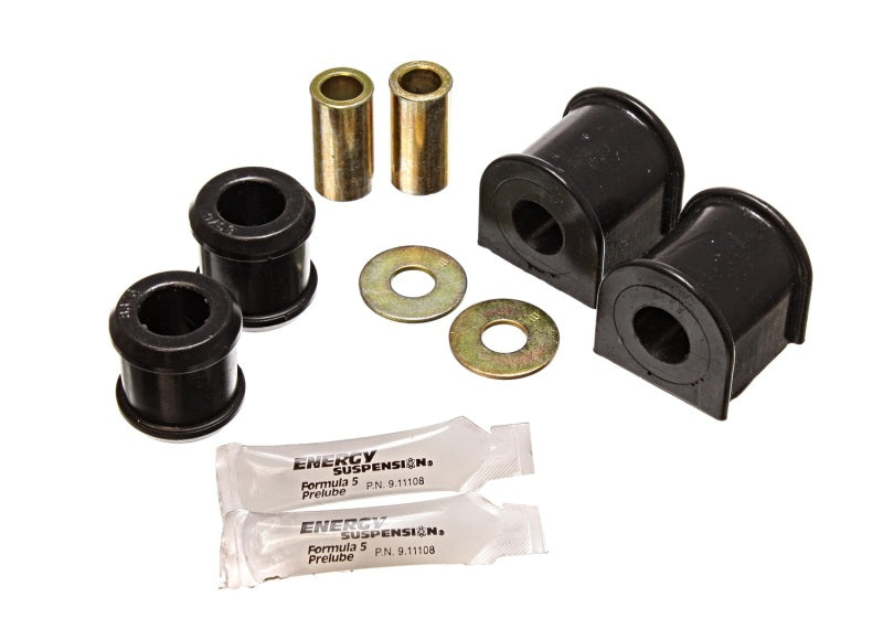 Energy Suspension Rear Sway Bar Bushing Set - 17mm - Black - Energy Suspension - part 2.5114G - TLNS Motorsports