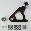 Wilwood Caliper Mounting Kit Chrome w/Bracket GP310 2000-Present Softail - Wilwood - part 250-8036 - TLNS Motorsports