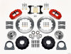Wilwood Narrow Superlite 6R Front Hub Kit 12.88in Red TCI-IFS 71-78 (Pinto Based) - Wilwood - part 140-13224-R - TLNS Motorsports