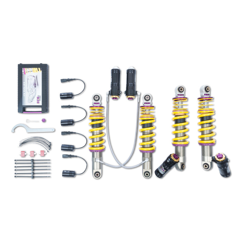 KW Coilover Kit V4 10-15 Audi R8 w/ Magnetic Ride - part 3A711005 - TLNS Motorsports
