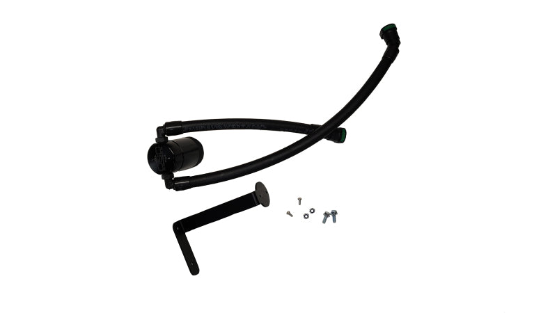 J&L 21-26 Ford F-150 5.0L Oil Separator 3.0 PCV Side - Black Anodized - J&L - part 3131P-B - TLNS Motorsports