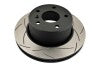 DBA 96-97/99-04 Land Rover Discovery Front T2 Slotted Street Series Rotor - DBA - part DBA528S - TLNS Motorsports