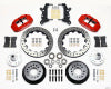 Wilwood Narrow Superlite 6R Front Hub Kit 12.88in Drill Red 60-68 Ford / Mercury Full Size / Galaxie - Wilwood - part 140-13630-DR - TLNS Motorsports