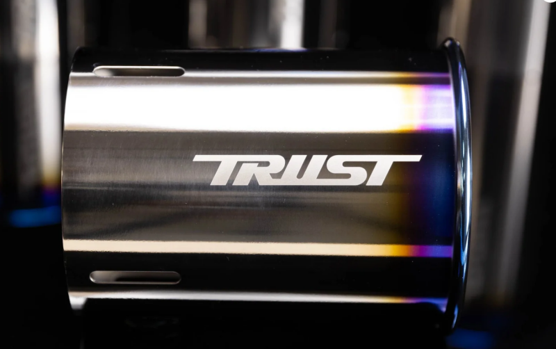 GReddy PE-TR Rolled Tip-Burnt-Ti L 160mm x 115mm - GReddy - part 11007122 - TLNS Motorsports