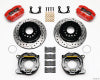 Wilwood Dynapro Dust-Boot P/S Park Brake Kit Drilled Red New Big Ford 2.50in Offset - Wilwood - part 140-13207-DR - TLNS Motorsports