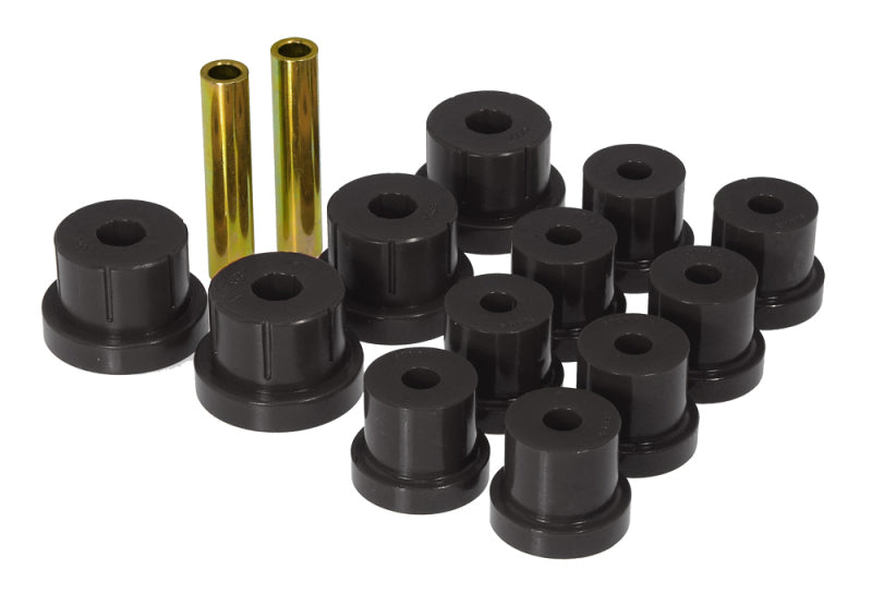 Prothane 67-69 Chevy Camaro Rear Multi-Leaf Bushings - Black - Prothane
