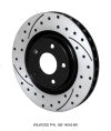 Wilwood Rotor-Front-SRP-C5/C6 Vette R/H-BLK 12.80 x 1.25 - 5 x 4.75 - Wilwood - part 160-14042-BK - TLNS Motorsports