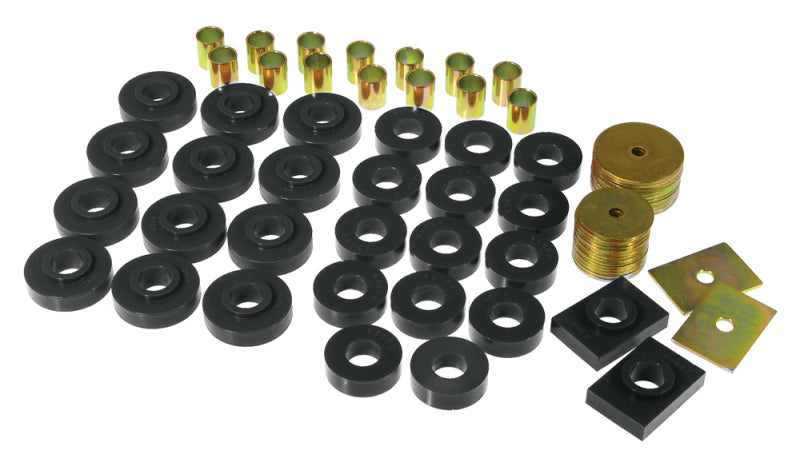 Prothane 55-57 Chevy Full Sedan Body Mount - Black - part 7-129-BL - TLNS Motorsports
