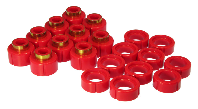 Prothane 92-99 Chevy Blazer/Tahoe/Yukon Body Mount - Red - part 7-136 - TLNS Motorsports