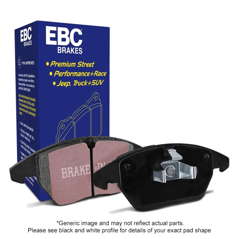 EBC 2017+ Jaguar F-Pace Ultimax2 Front Brake Pads - part UD18381 - TLNS Motorsports