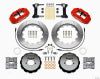 Wilwood Narrow Superlite 6R Front Hat Kit 14.00in Red 1999-2012 Subaru WRX w/Lines - Wilwood - part 140-12875-R - TLNS Motorsports