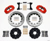 Wilwood Narrow Superlite 6R Front Hat Kit 14.00in Drilled Red Mitsubishi EVO VIII - Wilwood - part 140-9285-DR - TLNS Motorsports