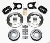 Wilwood Forged Dynalite P/S Rear Kit Chev 12 Bolt w/Clip Eliminator - Wilwood - part 140-5236-B - TLNS Motorsports