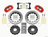 Wilwood Narrow Superlite 4R Front Hat Kit 14.00in Drill Red 2007-Up Jeep Wrangler - Wilwood - part 140-12440-DR - TLNS Motorsports