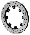 Wilwood Rotor-ULHP Iron RH-SRP BLK Drl 12.19 x .810 - 8 on 7.78in - Wilwood - part 160-6924-BK - TLNS Motorsports