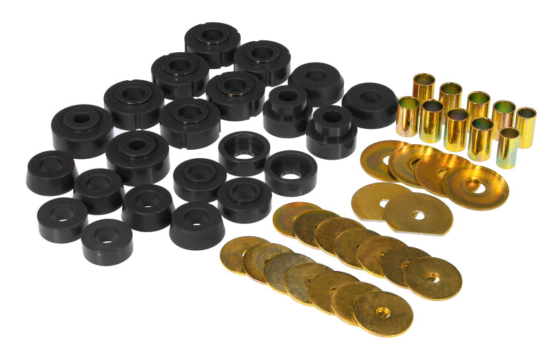 Prothane 65-70 GM Various 2dr Hardtop Body Mount - Black - part 7-134-BL - TLNS Motorsports
