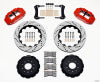 Wilwood Narrow Superlite 6R Front Hat Kit 14.00in Drilled Red 88-93 Corvette C4 - Wilwood - part 140-9298-DR - TLNS Motorsports