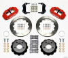 Wilwood Narrow Superlite 6R Front Hat Kit 12.88in Red 84-87 Corvette C4 - Wilwood - part 140-11918-R - TLNS Motorsports