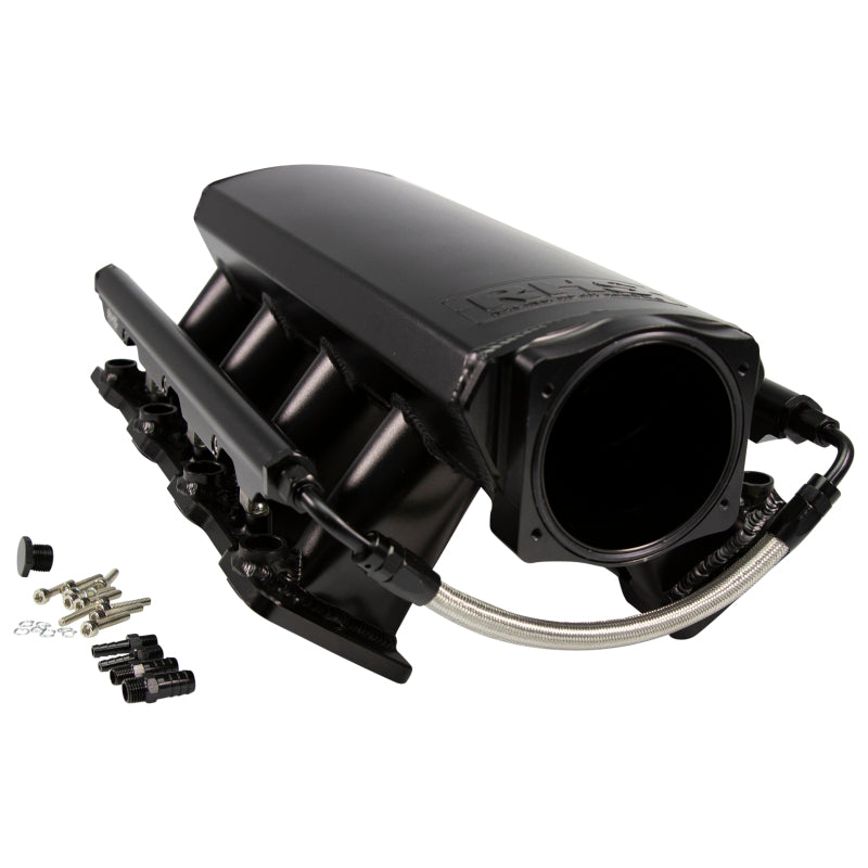 Fast Intake Manifold, Rhs Sheet Met Al, Ls Cathedral Port, Black W/ Fuel Rail Kit - FAST - part 10902 - TLNS Motorsports