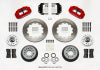 Wilwood Narrow Superlite 6R Front Hub Kit 14.00in Red Magnum Force Drop Spindle - Wilwood - part 140-14277-R - TLNS Motorsports