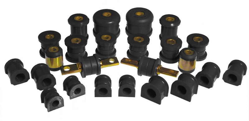 Prothane 01-03 Honda Civic Total Kit - Black - part 8-2019-BL - TLNS Motorsports