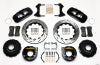 Wilwood AERO4 Rear P-Brake Kit 14.00in Drilled Small Ford 2.66in Offset - Wilwood - part 140-10946-D - TLNS Motorsports