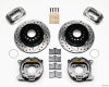 Wilwood Forged Dynalite P/S P-B Kit Drilled Polished Ford 8.8 w/2.5in Offset-5 Lug - Wilwood - part 140-7146-DP - TLNS Motorsports