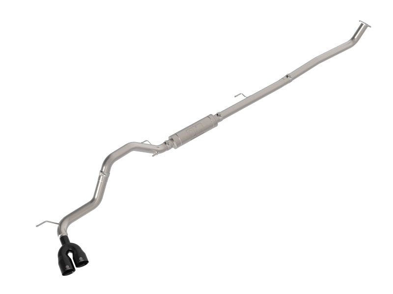 aFe 15-26 Toyota Hilux L4-2.4/2.8L (td) Vulcan Series 3in SS Rear-Side Exit Exhaust w/ Black Tip - aFe - part 49-36088-B - TLNS Motorsports
