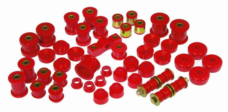 Prothane 88-91 Honda Civic/CRX Total Kit - Red - part 8-2002 - TLNS Motorsports