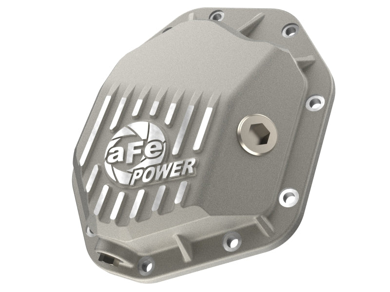 aFe 19-25 GM Trucks Front Diff Cover - Raw w/ Machined Fins - aFe - part 46-71430A - TLNS Motorsports