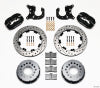 Wilwood Forged Dynalite P/S Rear Kit Drilled Rotor Ford 8.8 w/2.5in Offset-5 Lug - Wilwood - part 140-3018-BD - TLNS Motorsports