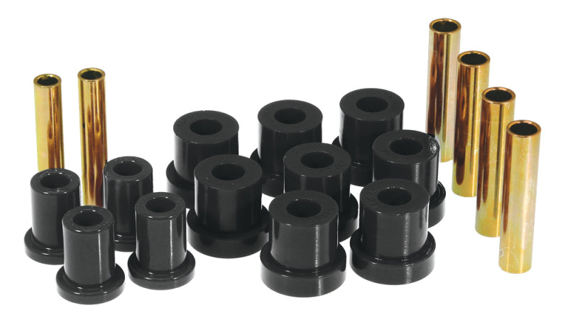 Prothane 88-91 Chevy Blazer/Suburban 4wd Front Spring Eye Bushings - Black - Prothane