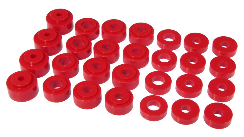 Prothane 68-72 GM Mid-Size Hardtop Body Mount - Red - part 7-123 - TLNS Motorsports