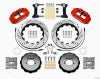 Wilwood Narrow Superlite 6R Front Hat Kit 14.00in Drilled Red 1999-2012 Subaru WRX w/Lines - Wilwood - part 140-12875-DR - TLNS Motorsports