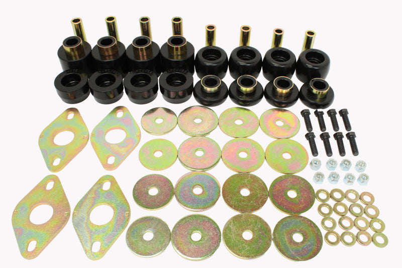 Energy Suspension 04-15 Nissan Titan Body Mount Set - Black - Energy Suspension - part 7.4104G - TLNS Motorsports