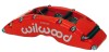 Wilwood Caliper-TC6R-Red 1.75/1.38/1.38in Pistons 1.38in Disc - Wilwood - part 120-14317-RSR - TLNS Motorsports
