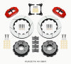 Wilwood Narrow Superlite 4R RearTruck Kit 14.25in Red 2012-Up Ford F150 (6 lug) - Wilwood - part 140-13866-R - TLNS Motorsports