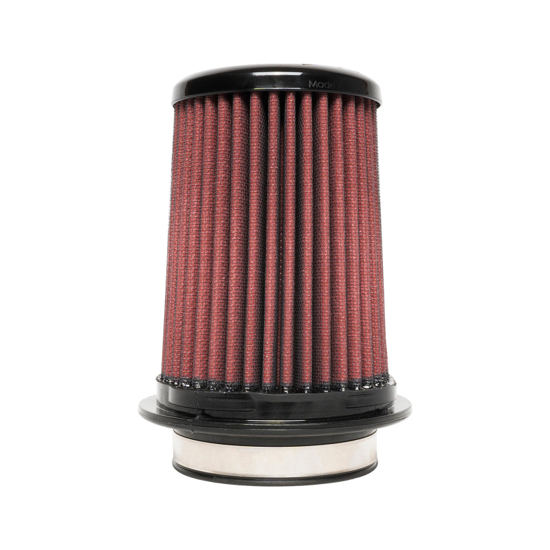 Injen 8-Layer Oiled Cotton Gauze Air Filter w/ Twist Lock - 3.5in ID / 5.5in Base / 6.3in H - Injen - part X-1135-BR - TLNS Motorsports